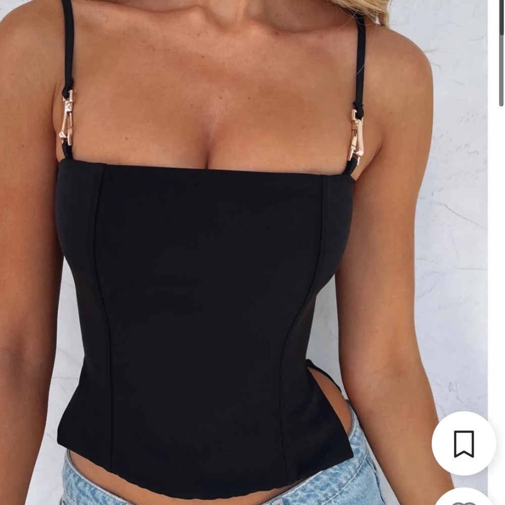 NEW White Fox crop top